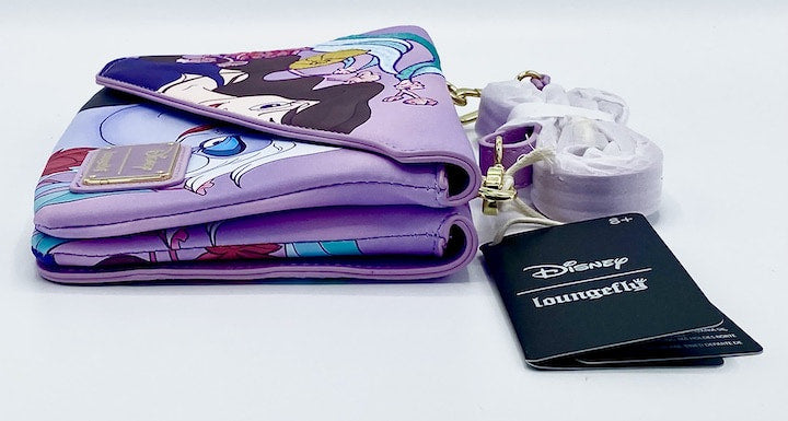 Loungefly Ursula Vanessa Crossbody Bag Disney The Little Mermaid Left Side