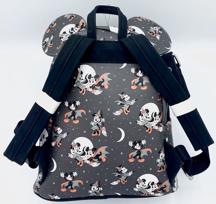 Loungefly Vampire Witch Mini Backpack Disney Mickey Minnie Mouse Bag Back