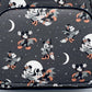 Loungefly Vampire Witch Mini Backpack Disney Mickey Minnie Mouse Bag Front Pocket