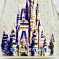 Loungefly Walt Disney World 50th Anniversary Castle Mini Backpack Front Bottom Of Castle