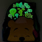 Loungefly Winnie Heffa Dreams Mini Backpack Disney Heffalump Bag Glow In The Dark Effect