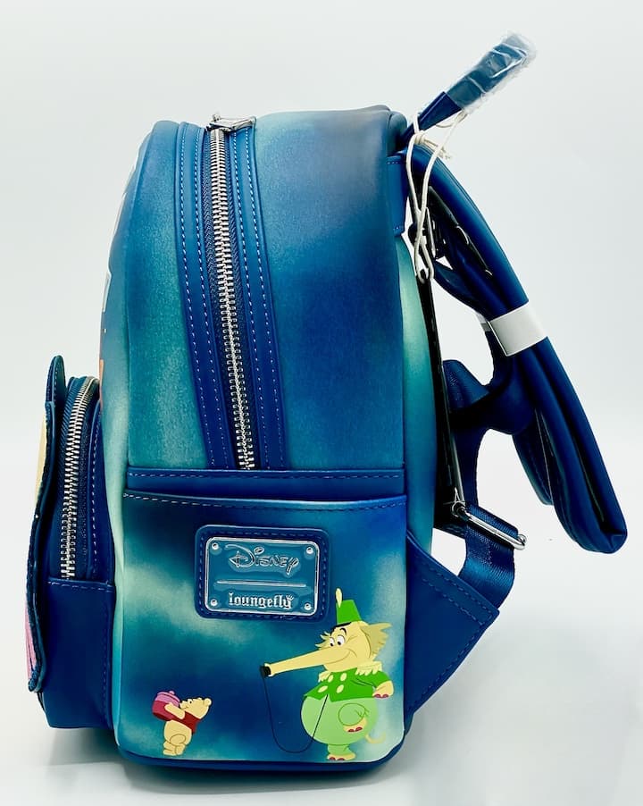 Loungefly Winnie Heffa Dreams Mini Backpack Disney Heffalump Bag Left Side