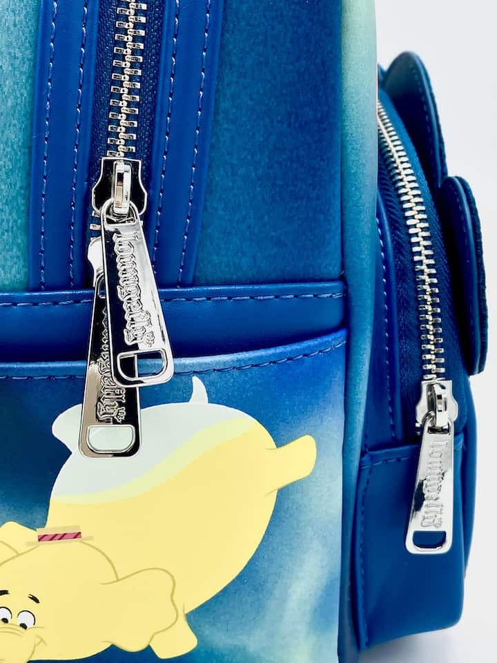 Loungefly Winnie Heffa Dreams Mini Backpack Disney Heffalump Bag Zips