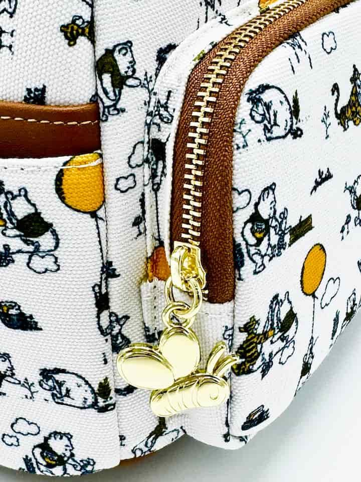 Loungefly Winnie the Pooh Character Balloon Mini Backpack Disney Bag Bumblee Keyring