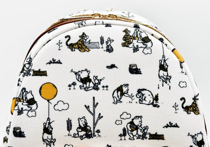 Loungefly Winnie the Pooh Character Balloon Mini Backpack Disney Bag Front Top