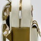 Loungefly Winnie the Pooh Pocket Flap Backpack White Gold Honeycomb Right Side