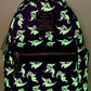 Loungefly Zero AOP Mini Backpack Nightmare Before Christmas Bag Glow In The Dark Front