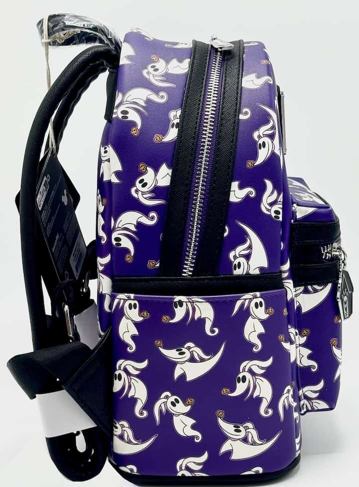 Loungefly Zero AOP Mini Backpack Nightmare Before Christmas Bag Right Side
