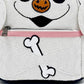 Loungefly Zero Sequin Mini Backpack Nightmare Before Christmas Bag Front Bottom