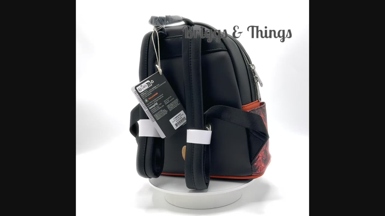 Loungefly Michael Myers House Mini Backpack Halloween Bag Video