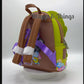 Loungefly Dopey Diamond Gemstone Mini Backpack Snow White Bag Video