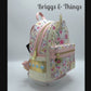 Loungefly Duchess in Paris Floral Mini Backpack Disney Aristocats Bag Video