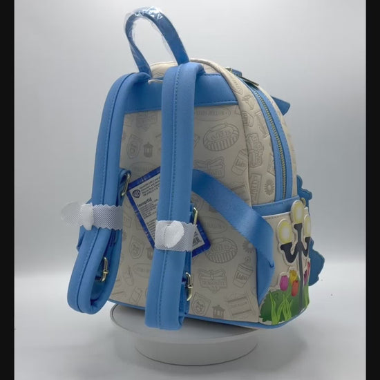 Loungefly Stars Hollow Mini Backpack Gilmore Girls Town Floral Bag Video