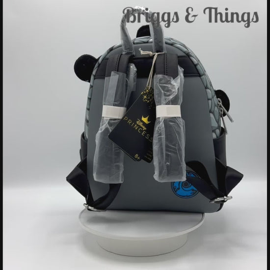 Loungefly Brave Bear Brothers Mini Backpack Disney Pixar Bag Video