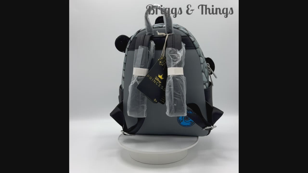 Loungefly Brave Bear Brothers Mini Backpack Disney Pixar Bag Video