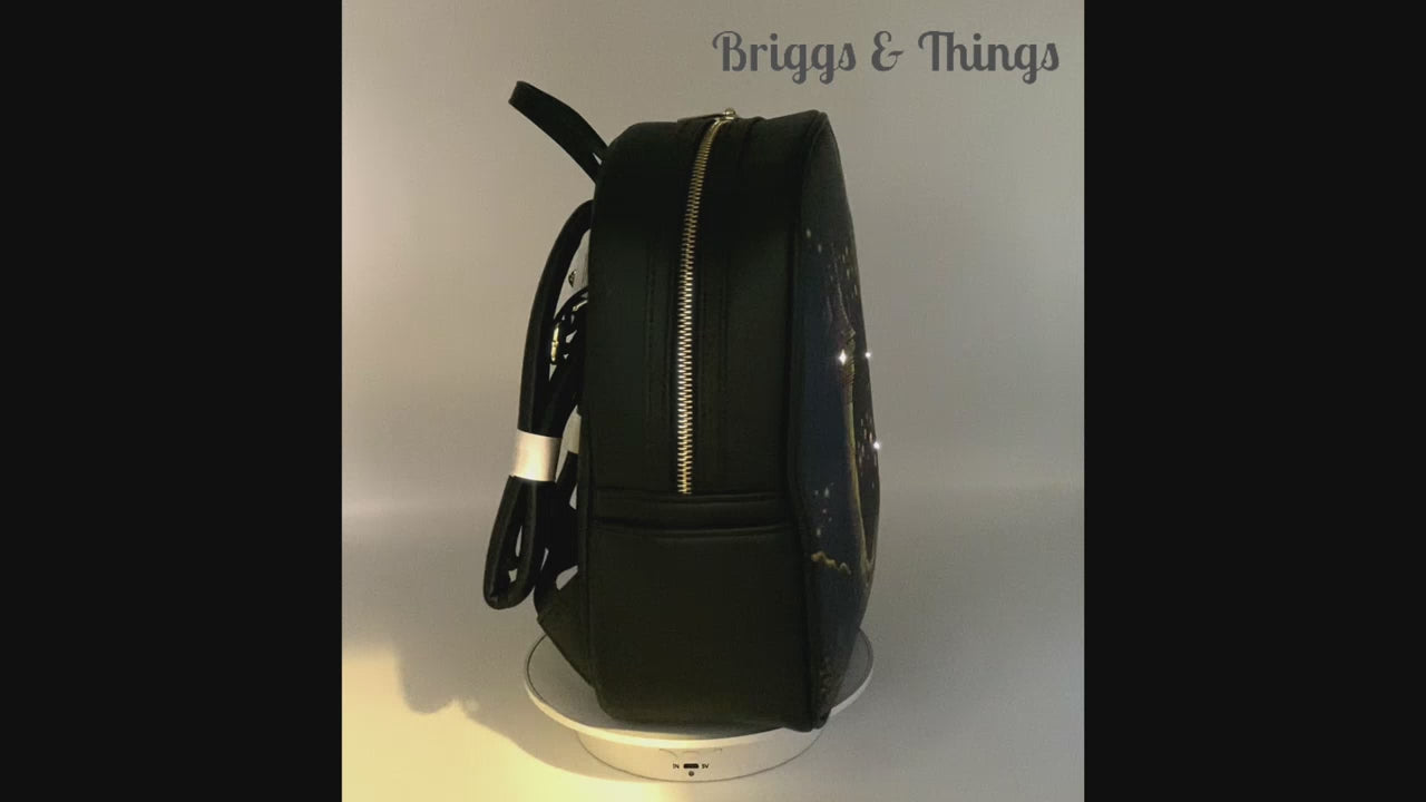 Loungefly Tangled Light Up Mini Backpack Disney Rapunzel Lantern Bag Video