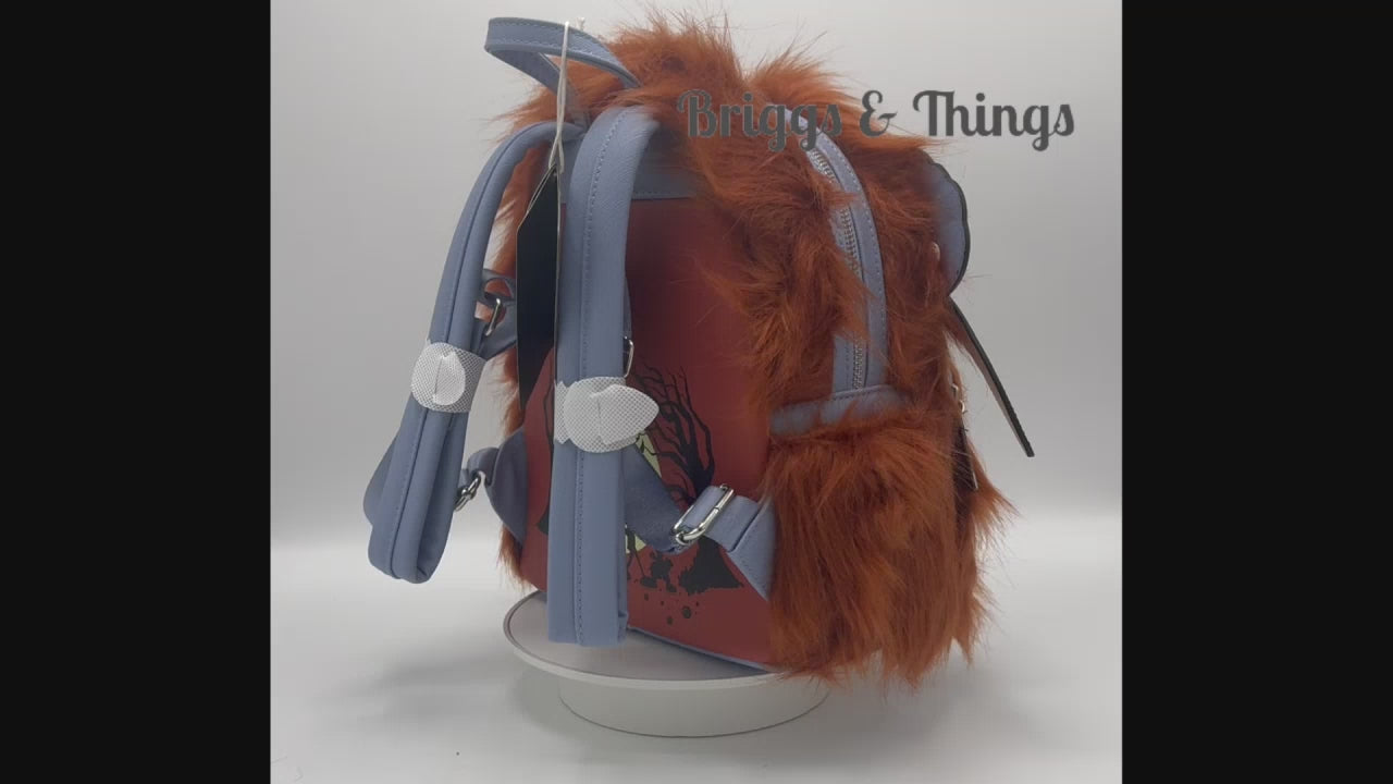 Loungefly Labyrinth Mini Backpack Ludo Cosplay Bag Video