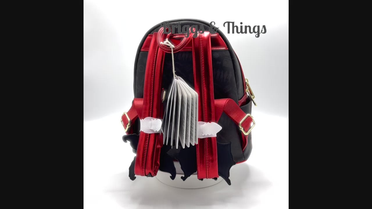 Loungefly Stranger Things Light Up Mini Backpack Season 5 Bag Video