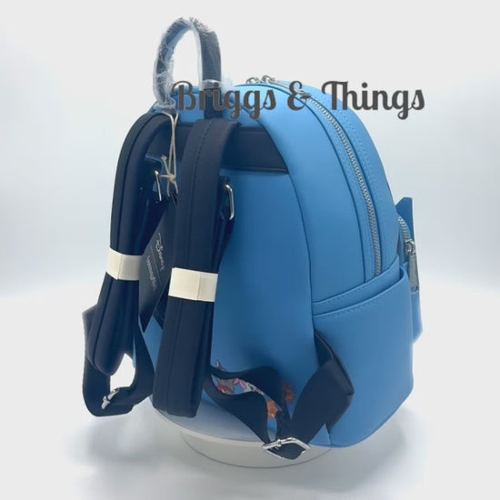 Loungefly Aristocats Window Portrait Mini Backpack Disney Bag Video