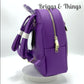 Loungefly Rapunzel Purple Gold Lantern Mini Backpack Disney Tangled Bag Video