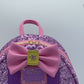 Loungefly Rapunzel Sequin Mini Backpack Disney Princess Tangled Bag Video