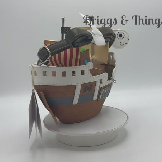 Loungefly One Piece SDCC Crossbody Going Merry Figural Bag Video