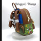 Loungefly Mickey Minnie Mouse Camping Mini Backpack Disney Bag Video