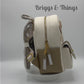 Loungefly Winnie the Pooh Pocket Flap Backpack White Gold Honeycomb Video