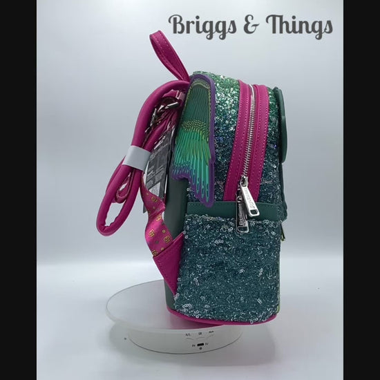 Loungefly Pepita Cosplay Mini Backpack Disney Pixar Coco Bag Video