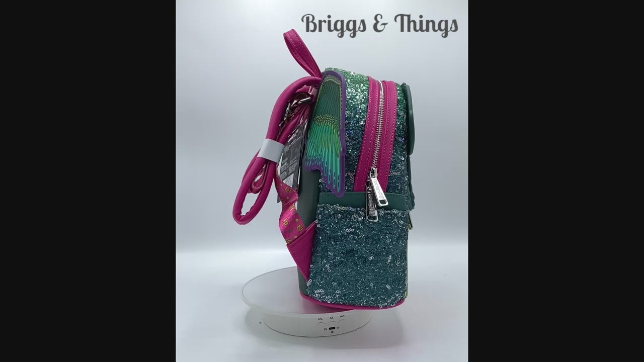 Loungefly Pepita Cosplay Mini Backpack Disney Pixar Coco Bag Video