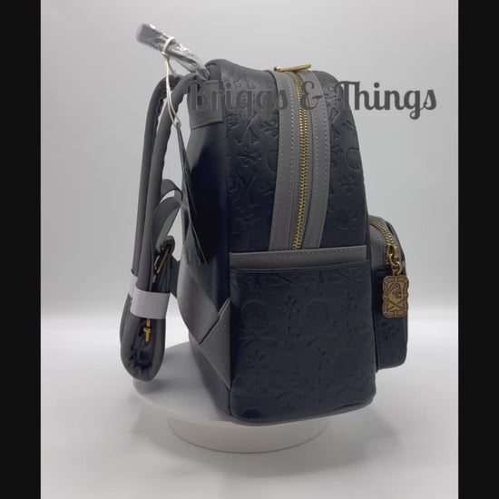 Loungefly The Black Pearl Mini Backpack Pirates of the Caribbean Bag Video