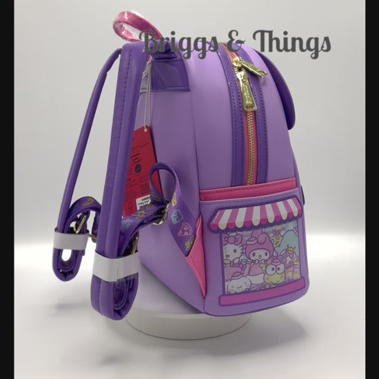 Loungefly Hello Kitty Bakery Mini Backpack NYCC 2025 Sanrio Bag Video