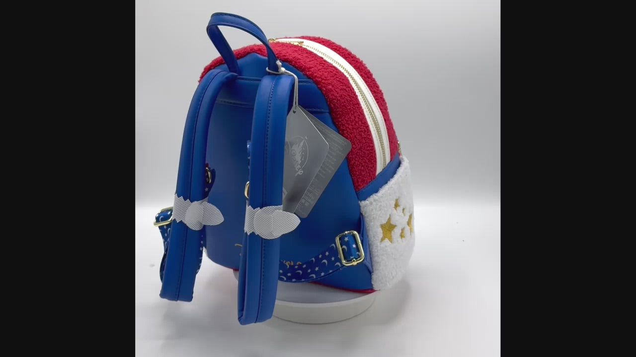 Loungefly Disney Parks Sorcerer Mickey Mouse Mini Backpack Paris Video