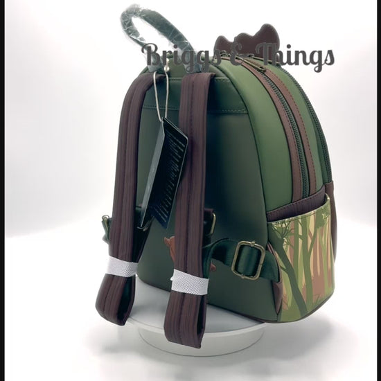 Loungefly Brother Bear Mini Backpack Disney Koda Kenai Bag Video