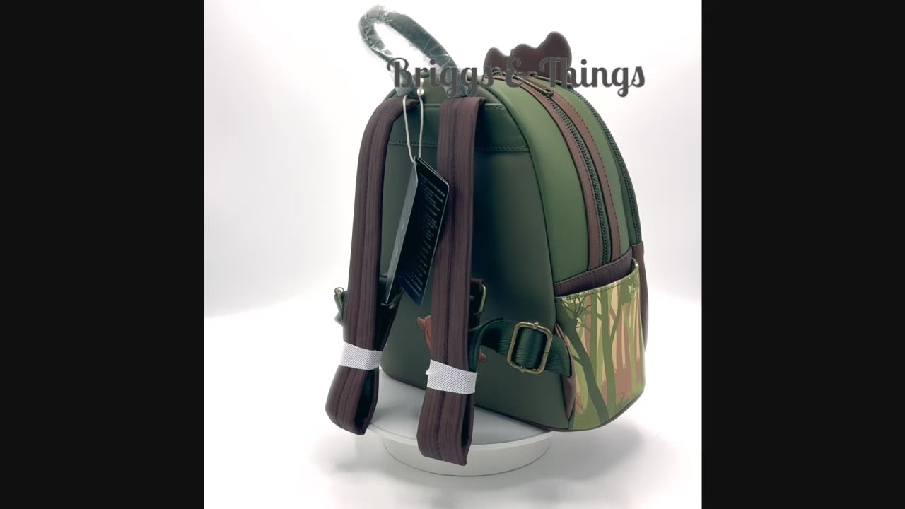 Loungefly Brother Bear Mini Backpack Disney Koda Kenai Bag Video