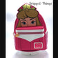 Loungefly Aurora Cosplay Mini Backpack Disney Sleeping Beauty Bag Video 