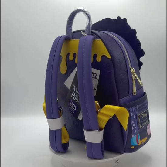 Loungefly D23 Winnie the Pooh Mini Backpack Heffalumps Bag Video