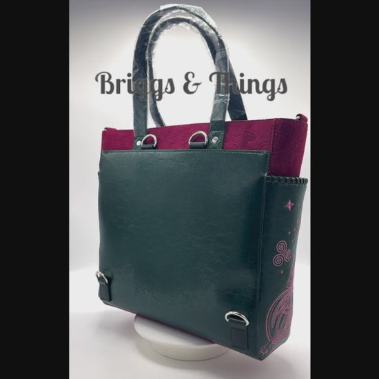 Loungefly Charmed Tote Bag Power of Three Convertible Backpack Video