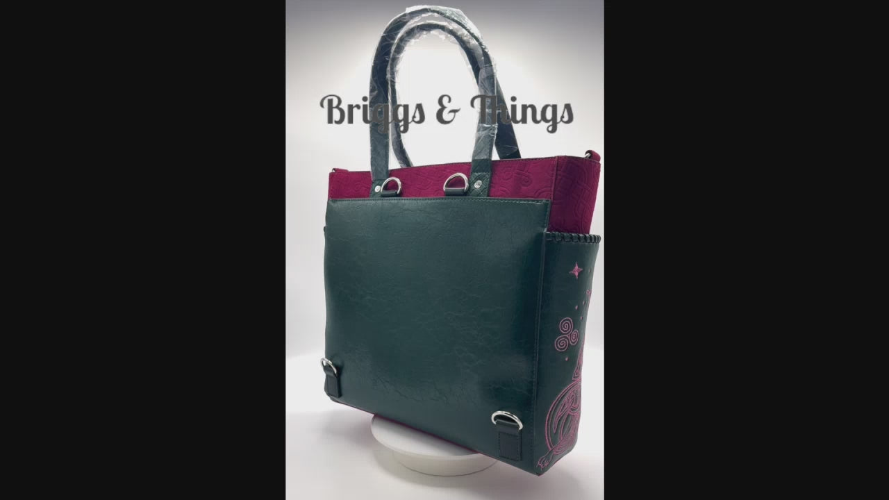 Loungefly Charmed Tote Bag Power of Three Convertible Backpack Video