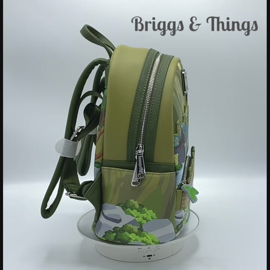 Loungefly Rivendell Mini Backpack Lord of the Rings Bag Video