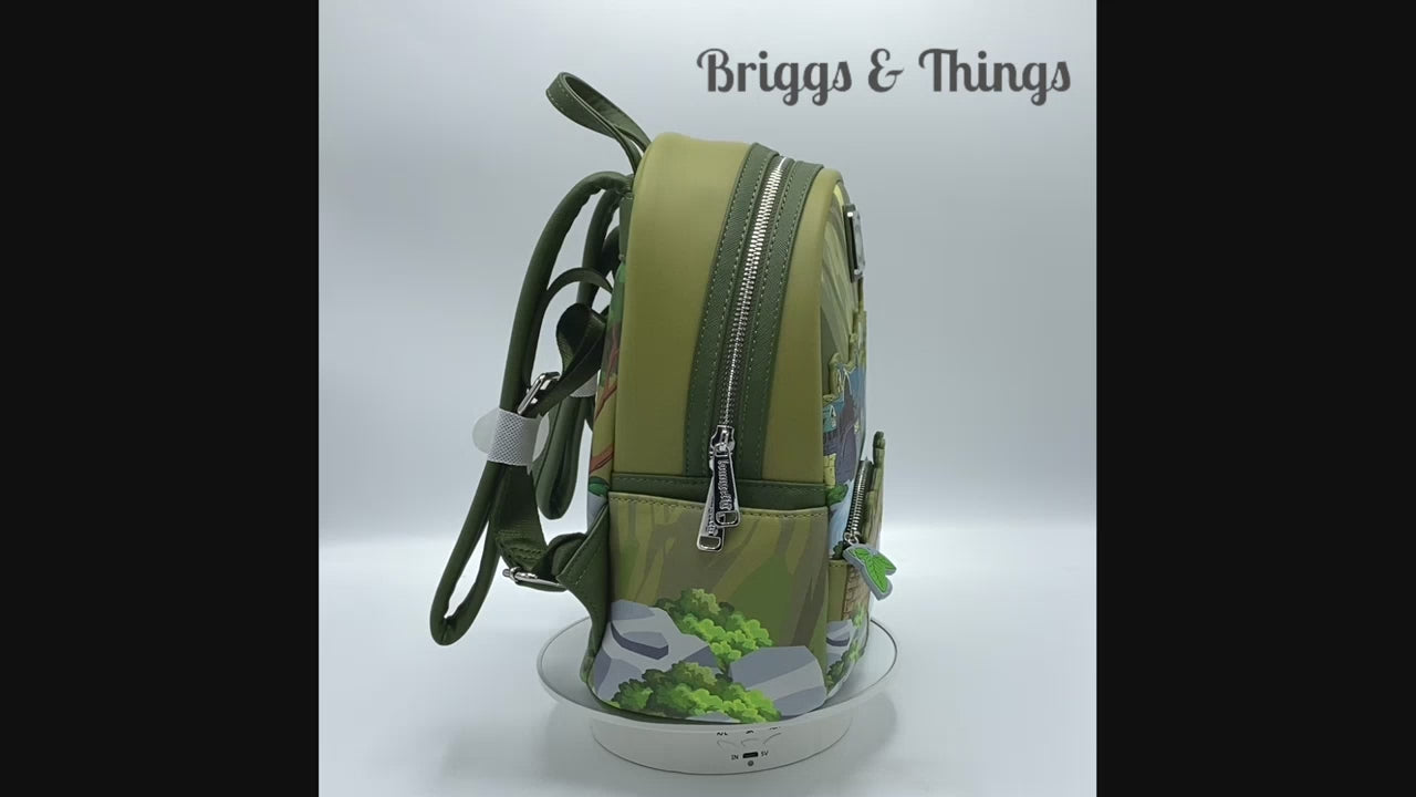 Loungefly Rivendell Mini Backpack Lord of the Rings Bag Video