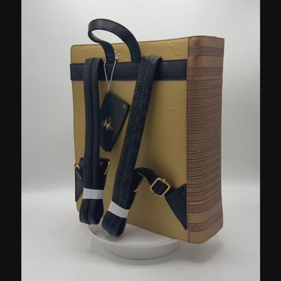 Loungefly Book of the Living Mini Backpack The Mummy Bag Video