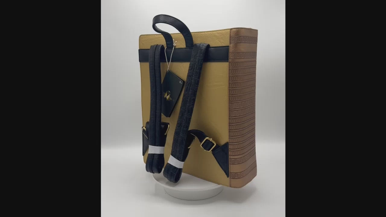 Loungefly Book of the Living Mini Backpack The Mummy Bag Video