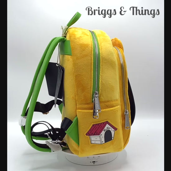 Loungefly Pluto Plush Mini Backpack Disney Cosplay Bag Video