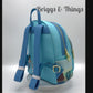 Loungefly Ariel Rock Splash Scene Mini Backpack The Little Mermaid Bag Video