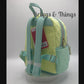 Loungefly Hello Kitty SDCC Mini Backpack Sanrio Colour Block Bag Video