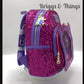 Loungefly Madam Mim Sequin Lenticular Mini Backpack Disney Bag Video