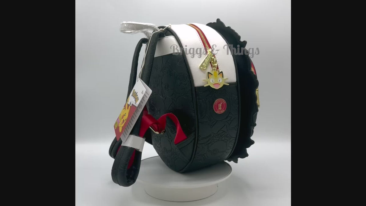Loungefly Team Rocket Cameo Mini Backpack SDCC Pokemon Bag Video