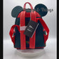 Loungefly Minnie Mouse Holly Holiday Mini Backpack Christmas Bag Video