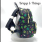 Loungefly Harry Potter Herbology Mini Backpack Hogwarts AOP Bag Video
